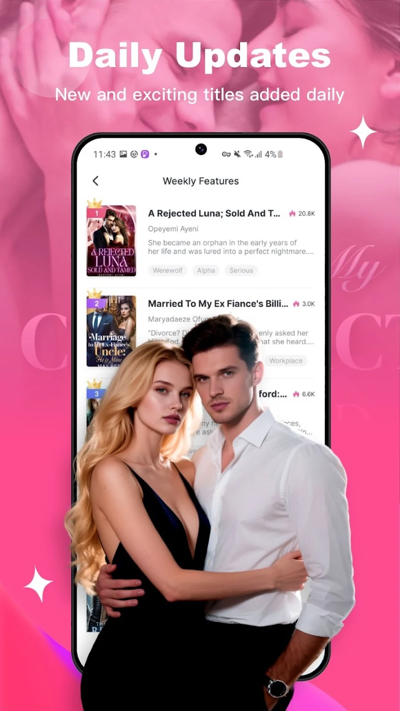 Magfic with new titles added daily